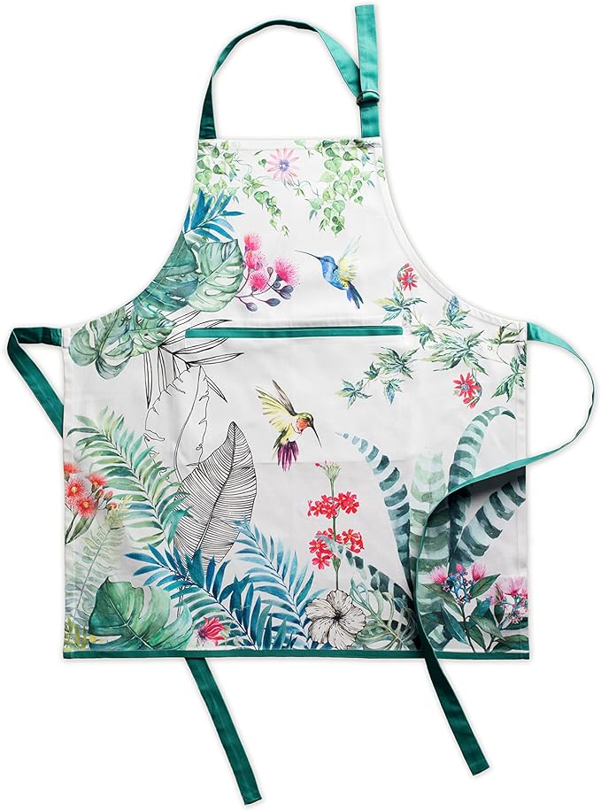 Maison d' Hermine 100% Cotton Apron for women with Pocket Kitchen Chef Apron for Men Cooking Mothers Day Gifts by MaisondHermine