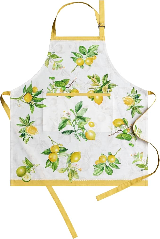 Maison d' Hermine 100% Cotton Apron for women with Pocket Kitchen Chef Apron for Men Cooking Mothers Day Gifts by MaisondHermine