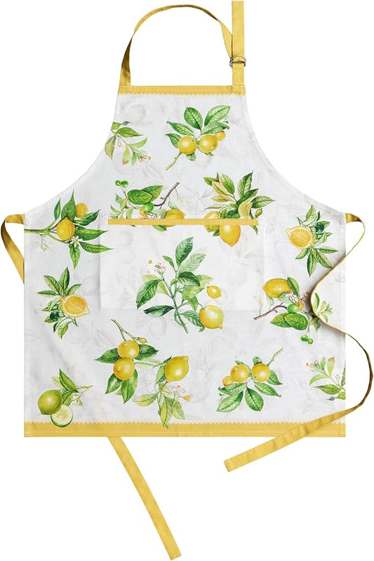 Maison d' Hermine 100% Cotton Apron for women with Pocket Kitchen Chef Apron for Men Cooking Mothers Day Gifts by MaisondHermine