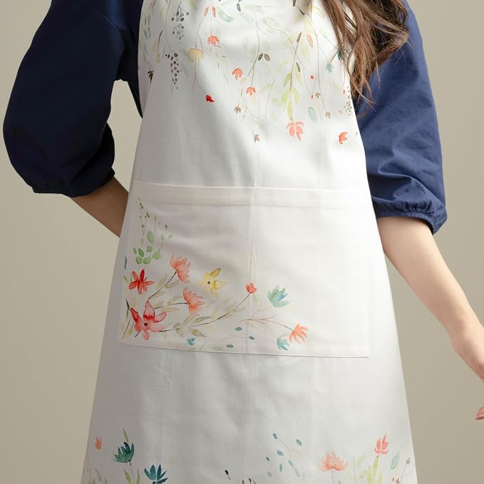 Maison d' Hermine 100% Cotton Apron for women with Pocket Kitchen Chef Apron for Men Cooking Mothers Day Gifts - Image 8