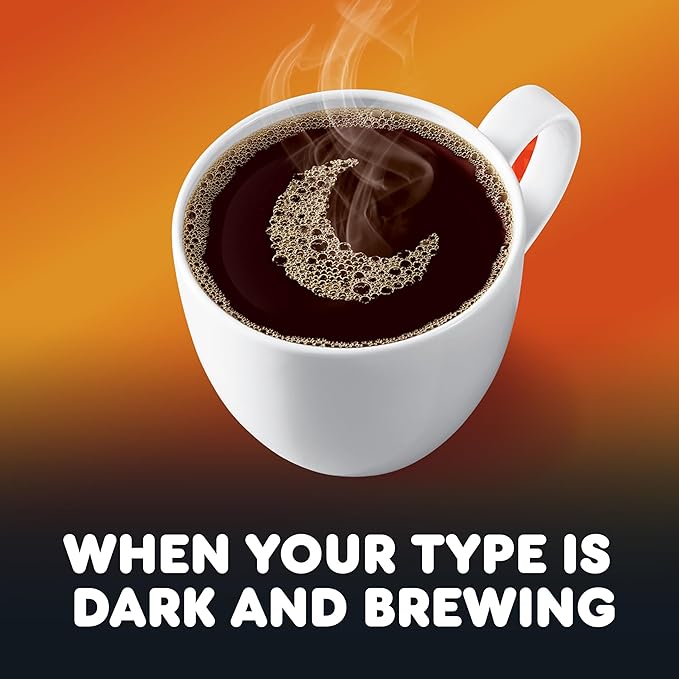 Dunkin’ Midnight Dark Roast Coffee, 60 Keurig K-Cup Pods