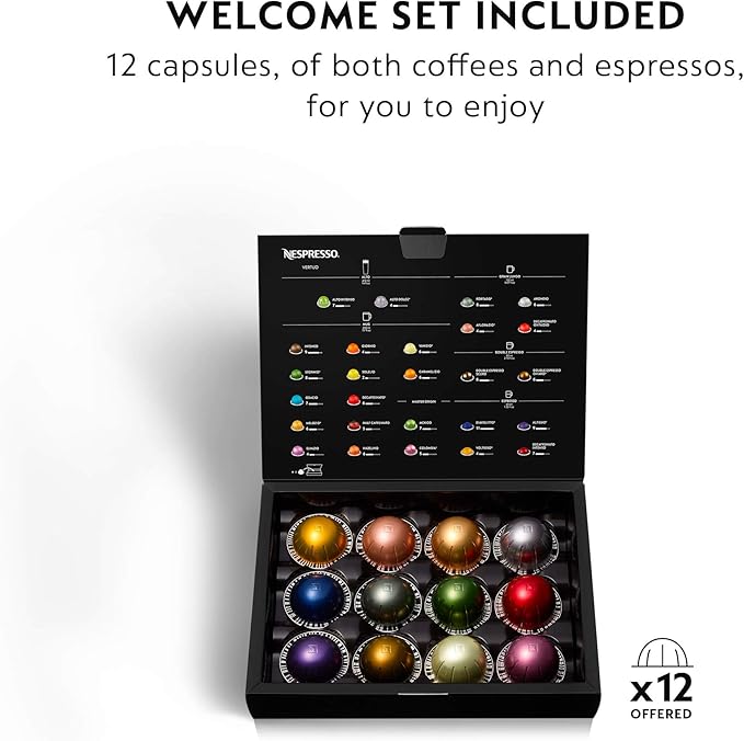 De'Longhi Nespresso Vertuo Plus Coffee and Espresso Maker by De'Longhi, Titan