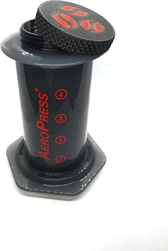 For AeroPress (NOT included) Coffee Beans Box Holder Organizer Container for Coffee Beans Storage