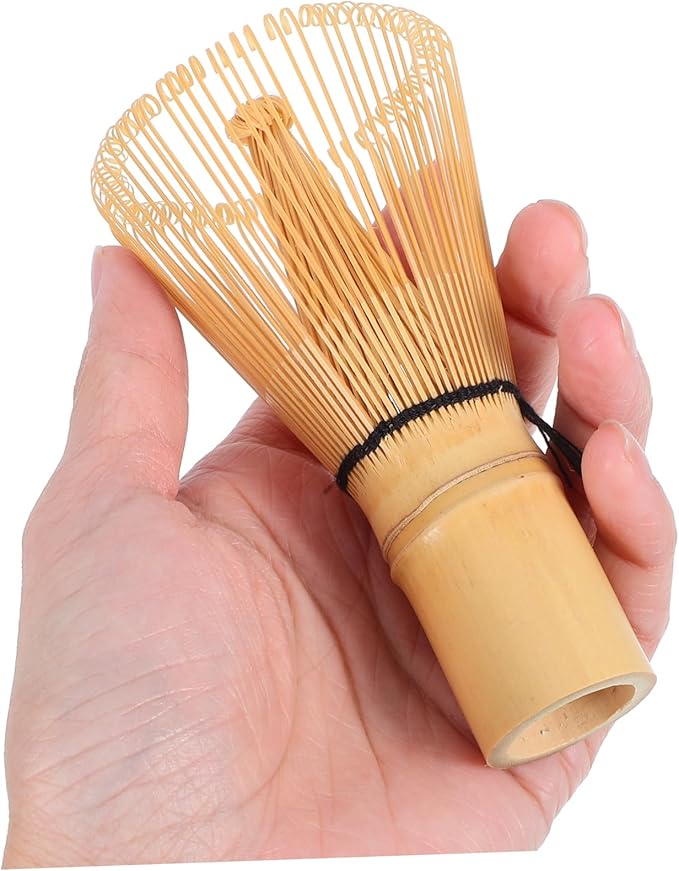 Cabilock 80pieces Matcha Bamboo Whisk Traditional Japanese Chasen Tool for Authentic Tea Ceremony Natural Bamboo Construction Easy to Clean for Matcha Preparation