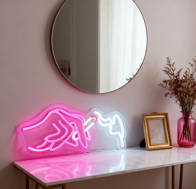 Led Neon Sign, Light Up Sign, USB Powered Decorative Neon Light for Bedroom Living Room Man Cave Home Space Wall Table Decor, 16.3 x 7.1 In - Image 5
