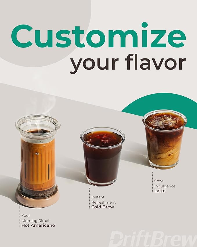 D1 Coffee Filters-Pocket 100ct, Compostable, Disposable Coffee Filters Fits Driftbrew D1 All-in-One Coffee Press