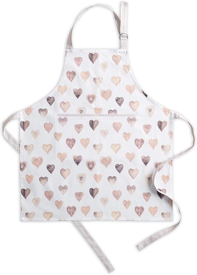 Maison d' Hermine 100% Cotton Apron for women with Pocket Kitchen Chef Apron for Men Cooking Mothers Day Gifts by MaisondHermine