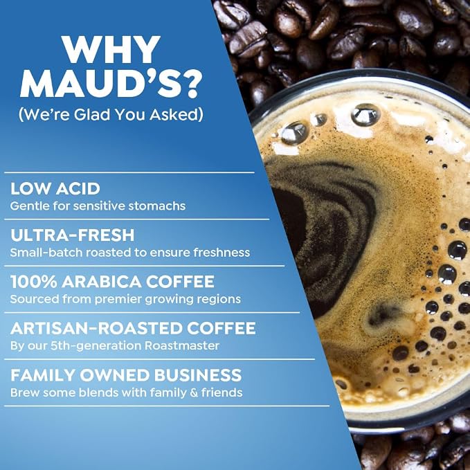 Maud's French Vanilla Coffee Pods, 100 ct, Medium Roast Coffee in Single Serve Pods – 100% Arabica Coffee, Compatible with Keurig K Cups Maker - Image 4