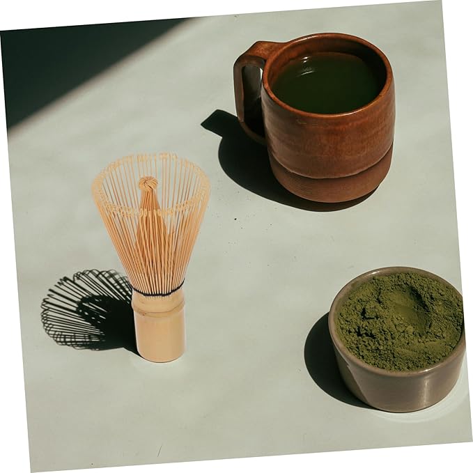 Cabilock Matcha Whisk Traditional Japanese Tool for Preparing Matcha Powder Versatile Stirrer and Mixer for Tea Ceremony