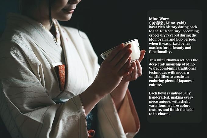 Japanese Traditional Handcrafted Matcha Chawan Tea Bowl Cup Ceremony Tableware Pottery (Tenmoku Seiryuu)