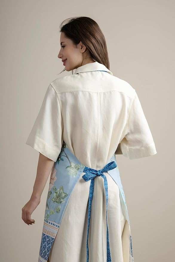 Maison d' Hermine 100% Cotton Apron for women with Pocket Kitchen Chef Apron for Men Cooking Mothers Day Gifts - Image 8