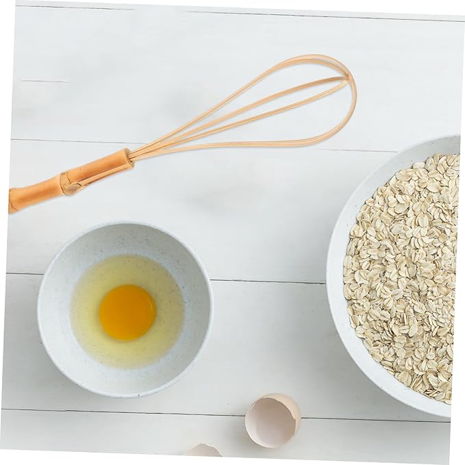 Ciieeo Hand Whisk Ergonomic Manual Egg Cream Mixer Versatile Kitchen Tool for Baking Cooking Easy to Clean Lightweight and Practical Egg Beater