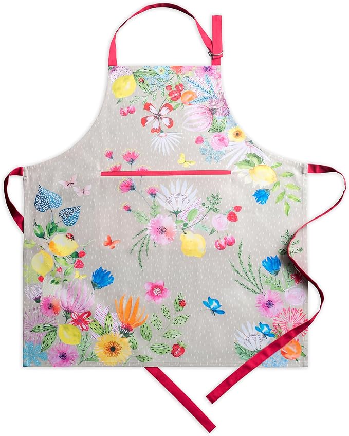 Maison d' Hermine 100% Cotton Apron for women with Pocket Kitchen Chef Apron for Men Cooking Mothers Day Gifts by MaisondHermine