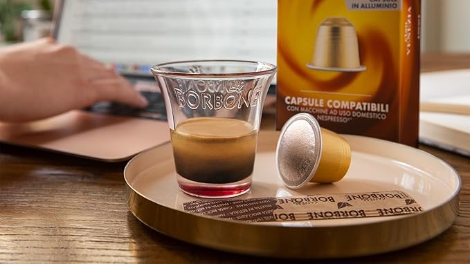 Caffè Borbone Crema Superiore Aluminum Capsules Compatible with Nespresso Original Machines, Medium Roast, 30 Count