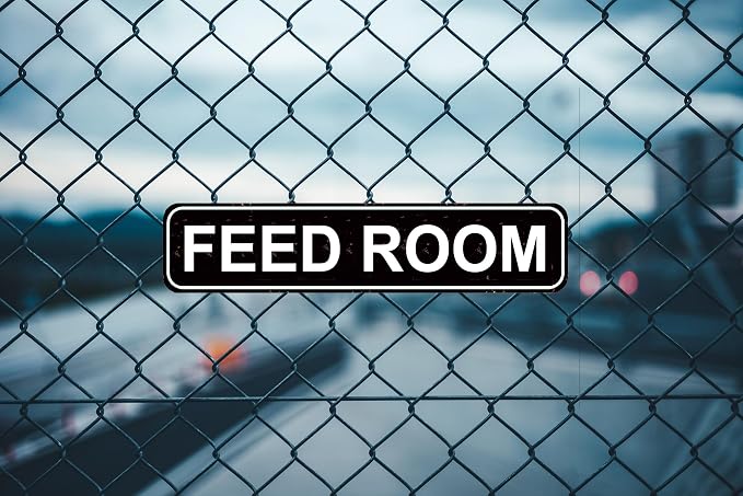 Feed Room Sign - Barn Ranch Farm Tack Room Rustic Street Metal Sign or Door Name Plate Plaque Metal Sign 16 x 4 inch - Image 2