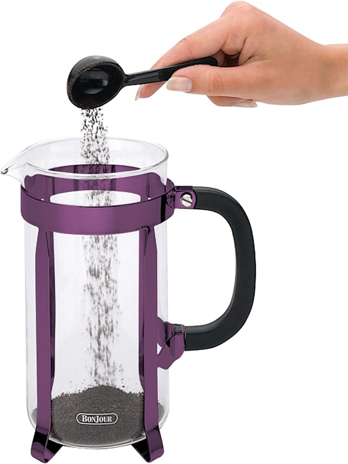BonJour Maximus French Press Coffee Maker - 8 Cup, Purple