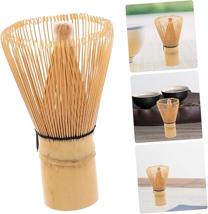 GLEAVI Japanese Matcha Whisk Traditional Tea Tool for Tea Ceremony Natural Flavor and for Matcha