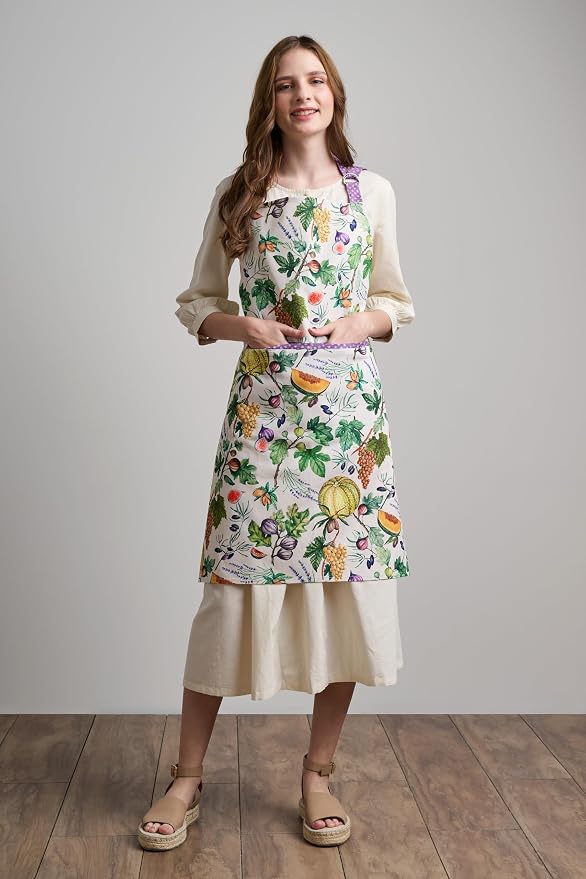 Maison d' Hermine 100% Cotton Apron for women with Pocket Kitchen Chef Apron for Men Cooking Mothers Day Gifts - Image 7