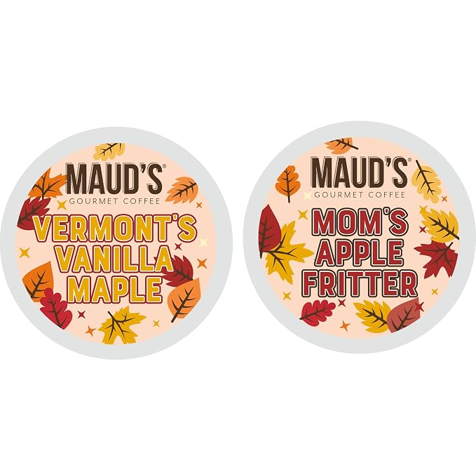Maud’s Maple Vanilla & Apple Fritter Flavored Coffee Pods Variety Pack, 36 ct, Medium Roast Single Serve Pods – 100% Arabica Coffee, Compatible with Keurig K Cups Maker - Image 6