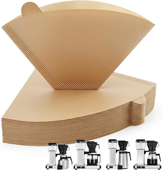 MIMORE Coffee Filters #4-120 PCS Cone Coffee Filters for Moccamaster KBGV Select, KBT, KB, KBGT, KBTS - Coffee Filter 4 Cone Paper Unbleached Compatible with Technivorm Moccamaster 8-10 Cup