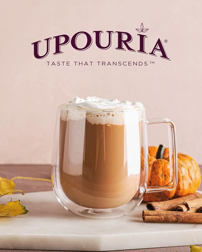 Upouria Coffee Syrup Sugar Free Variety Pack: French Vanilla, Caramel and Hazelnut, 100% Vegan, Gluten Free, Kosher, Keto, 750 mL Bottle (Pack of 3) - Pump Sold Separately