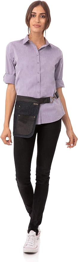 Chef Works Unisex Indy Hipster Apron - Image 2