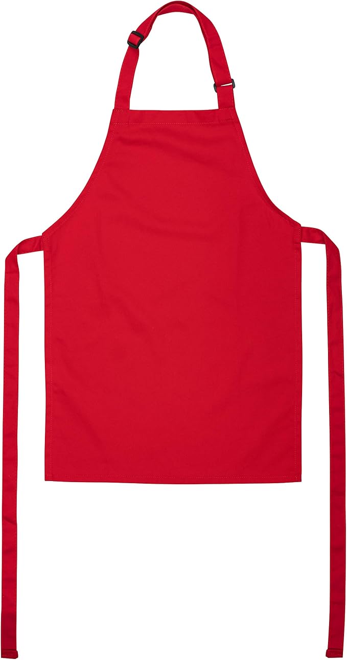 Kids Apron, Medium, 100% Cotton With An Adjustable Strap to fit All Ages by ONEOMI