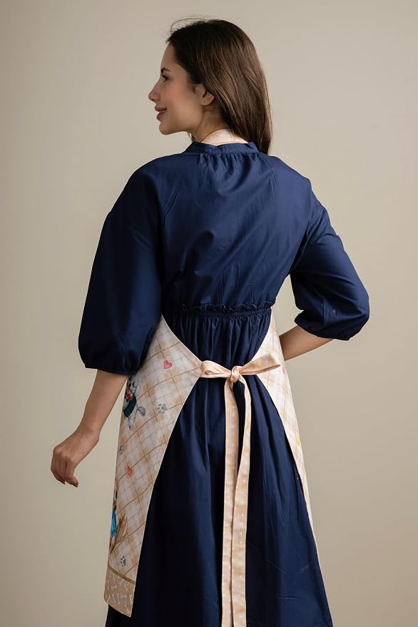 Maison d' Hermine 100% Cotton Apron for women with Pocket Kitchen Chef Apron for Men Cooking Mothers Day Gifts - Image 8