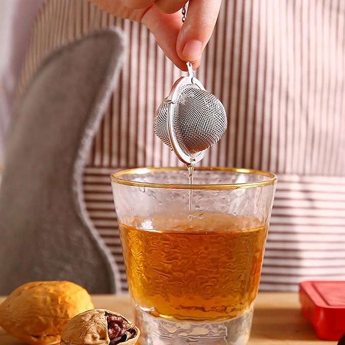 3 Pcs Tea Infusers for Loose Tea Leaf Steeper Tea Balls for Loose Tea Diffusers for Loose Tea Stainless Steel Tea Infuser Loose Leaf Tea Steeper with Metal Pendant (Butterfly 1)
