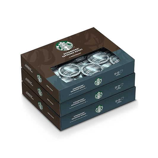 Nespresso Professional Coffee Capsules, Starbucks® Espresso Roast Coffee Bundle, 150-Count Capsules