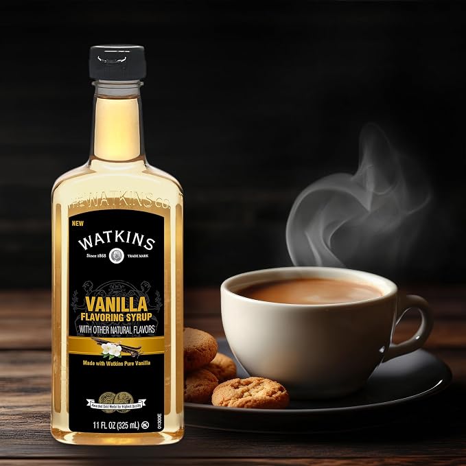 Watkins Vanilla Coffee Flavoring Syrup, 11 Ounce - Image 3