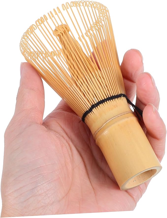 STOBAZA Matcha Whisk Bamboo Tool Tea Stirring and Mixing Traditional Japanese Tea Ceremony Easy to Clean