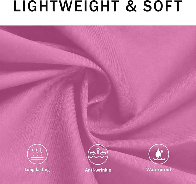 BOHARERS 3 Pack Pink Waitress Aprons - Women Server Apron Waiter Server Short Aprons 24x12 Inches - Image 6