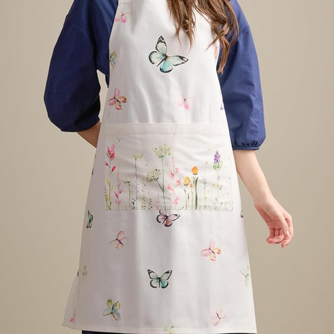 Maison d' Hermine 100% Cotton Apron for women with Pocket Kitchen Chef Apron for Men Cooking Mothers Day Gifts - Image 8