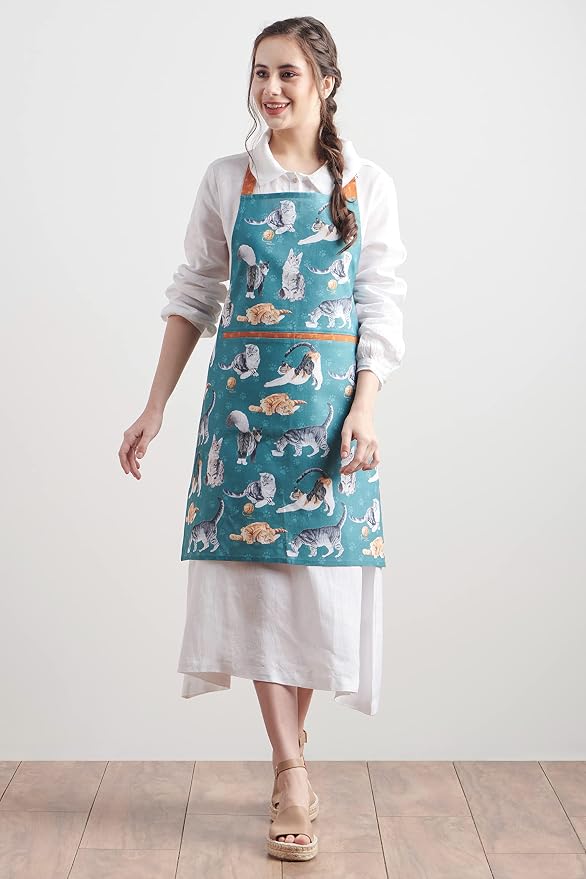Maison d' Hermine 100% Cotton Apron for women with Pocket Kitchen Chef Apron for Men Cooking Mothers Day Gifts - Image 7