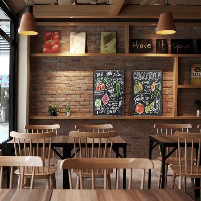Vintage cranberry sauce Tin Sign - Retro Food Metel Sign - Wall Decor wall sign for Kitchen Bakery Cafe Restaurant - Image 4