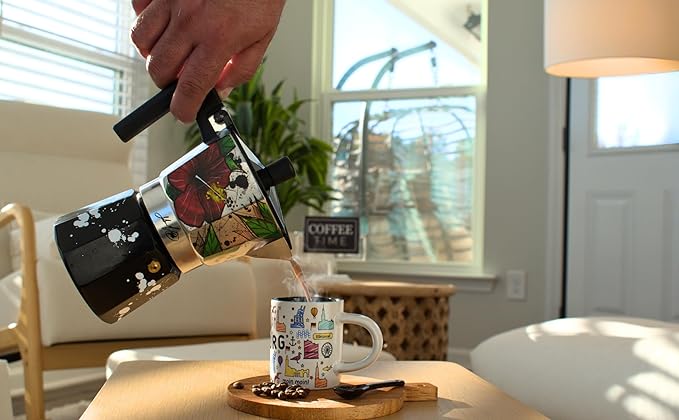 El Pantry Moka Pot Greca (Cafe Borinquen)