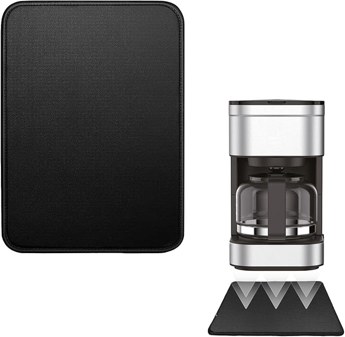 Sliding Pad for KRUPS Simply Brew Compact 5 Cup Coffee Maker (8.7"×6.3")- Smooth Glide with Anti-Slip Base - Perfect Accessories Fit for Krups Coffee Makers