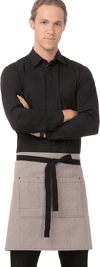 Chef Works Unisex Portland Half Bistro Apron by ChefWorks