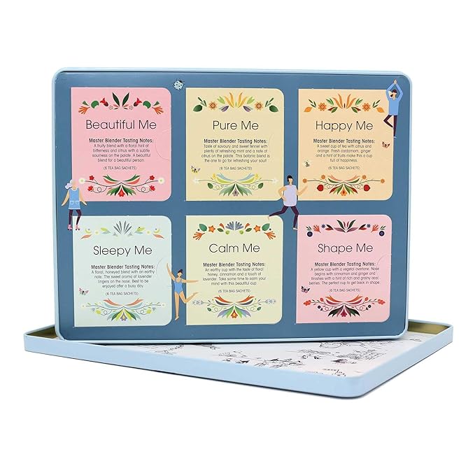 English Tea Shop - Your Wellness Collection- Gift Tin - 36 Tea Bag Sachets, 54g
