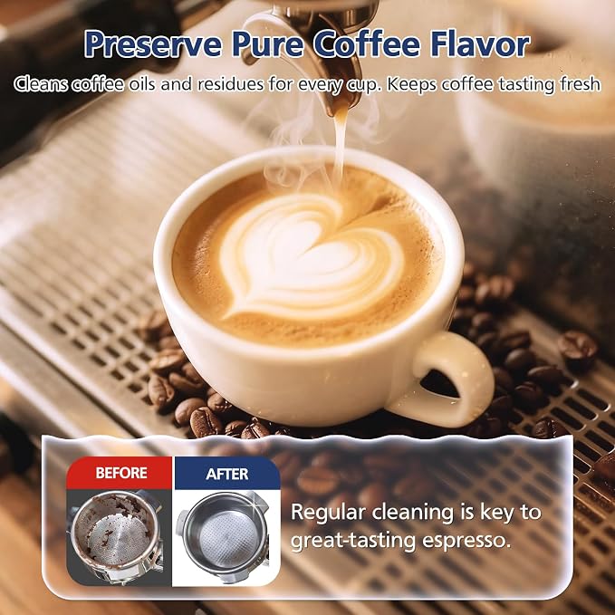 16 Pack BEC250 Espresso Cleaning Tablets Compatible with Breville Espresso Machine - Image 4