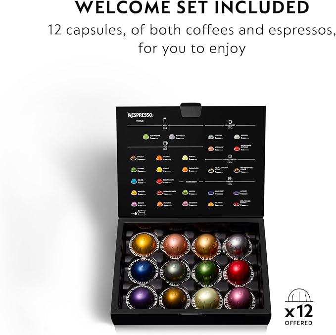 Nespresso Vertuo Coffee and Espresso Maker by De'Longhi, Titan