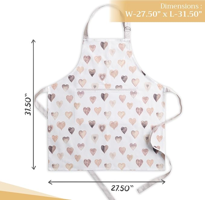 Maison d' Hermine 100% Cotton Apron for women with Pocket Kitchen Chef Apron for Men Cooking Mothers Day Gifts - Image 4