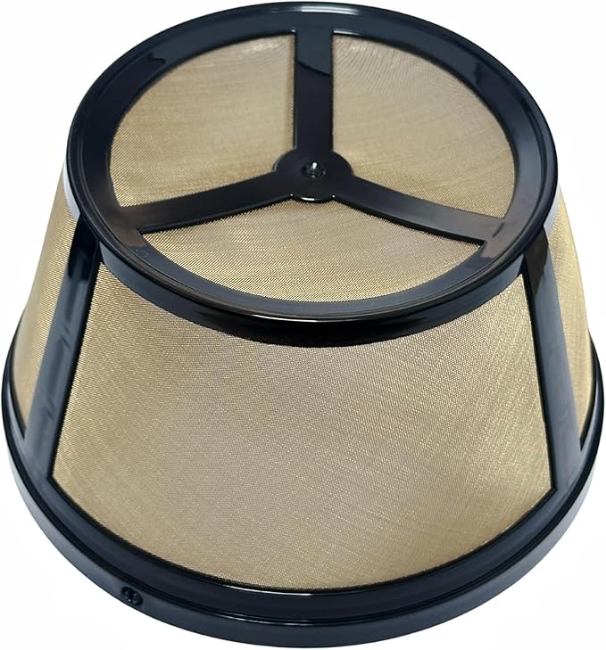 4-6 Cup Reusable Coffee Filter - BPA Free, Fits Mr. Coffee, Black+Decker, Walmart Mainstays & Most 4-6 Cup Basket-Style Coffee Makers (1-Pack)