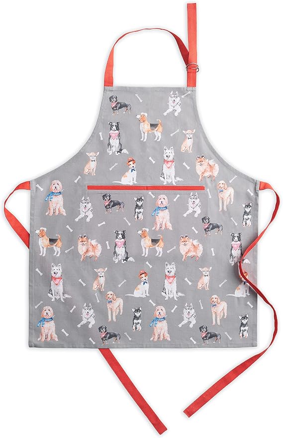 Maison d' Hermine 100% Cotton Apron for women with Pocket Kitchen Chef Apron for Men Cooking Mothers Day Gifts by MaisondHermine