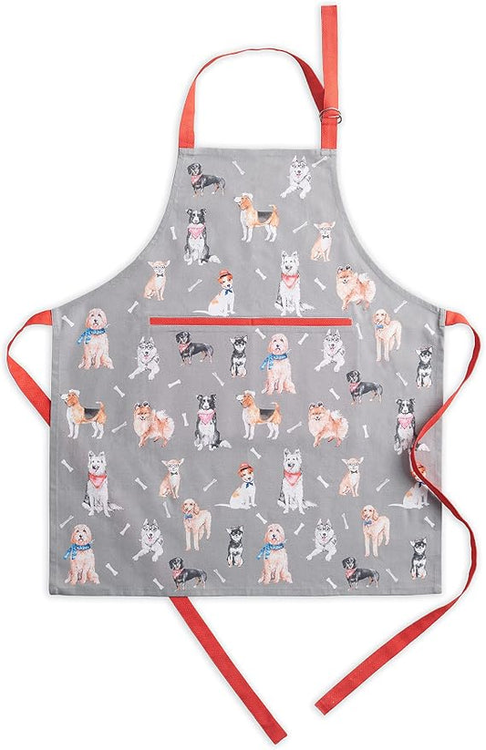 Maison d' Hermine 100% Cotton Apron for women with Pocket Kitchen Chef Apron for Men Cooking Mothers Day Gifts by MaisondHermine