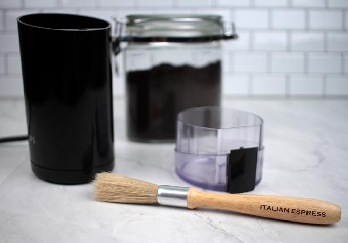 RSVP International Espresso Coffee Kitchen Cleaning Tool, Utility Brush, Stainless Steel - Image 2
