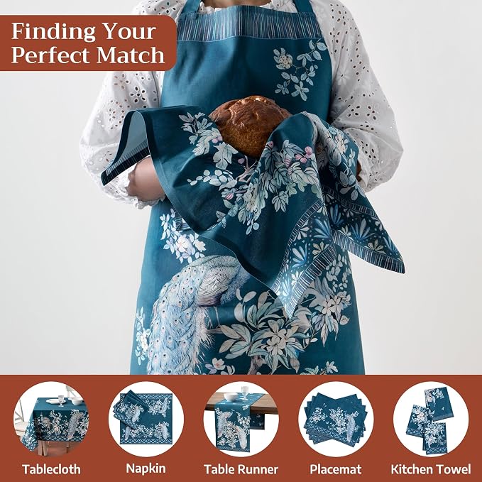Maison d' Hermine 100% Cotton Apron for women with Pocket Kitchen Chef Apron for Men Cooking Mothers Day Gifts - Image 7