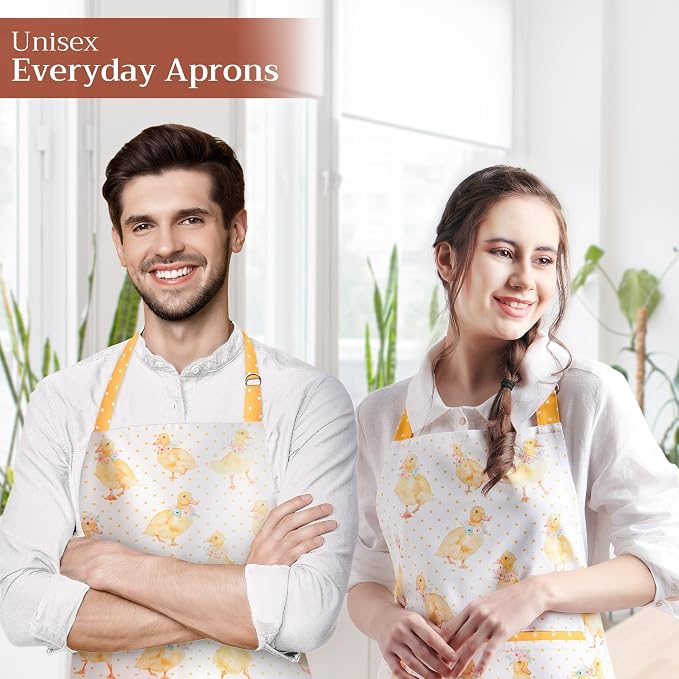Maison d' Hermine 100% Cotton Apron for women with Pocket Kitchen Chef Apron for Men Cooking Mothers Day Gifts - Image 6