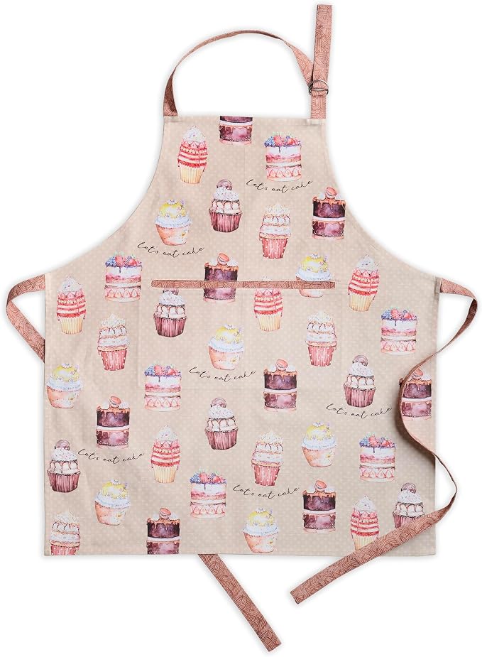 Maison d' Hermine 100% Cotton Apron for women with Pocket Kitchen Chef Apron for Men Cooking Mothers Day Gifts by MaisondHermine